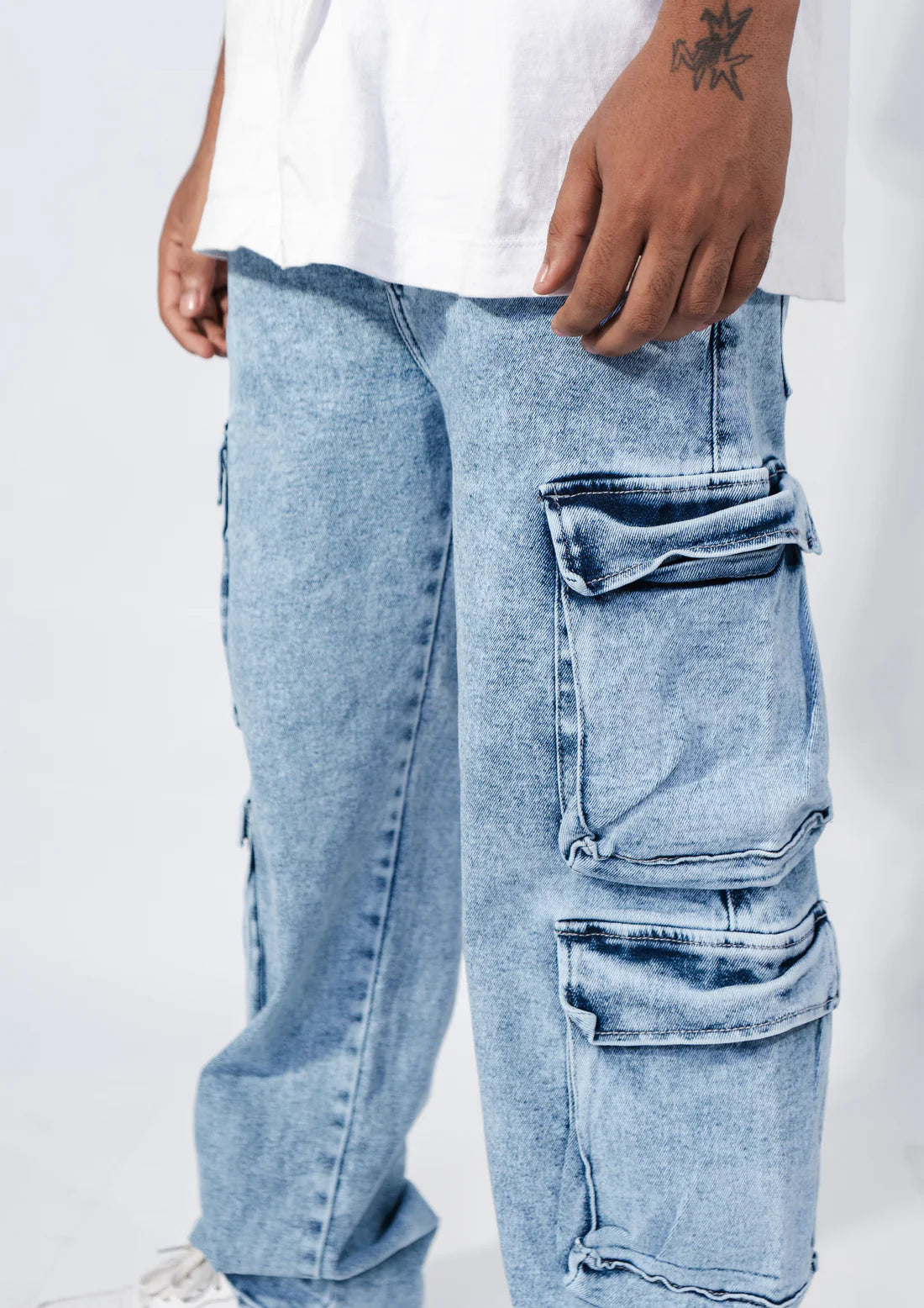JEANS 4 BOLSILLOS AZUL CLARO