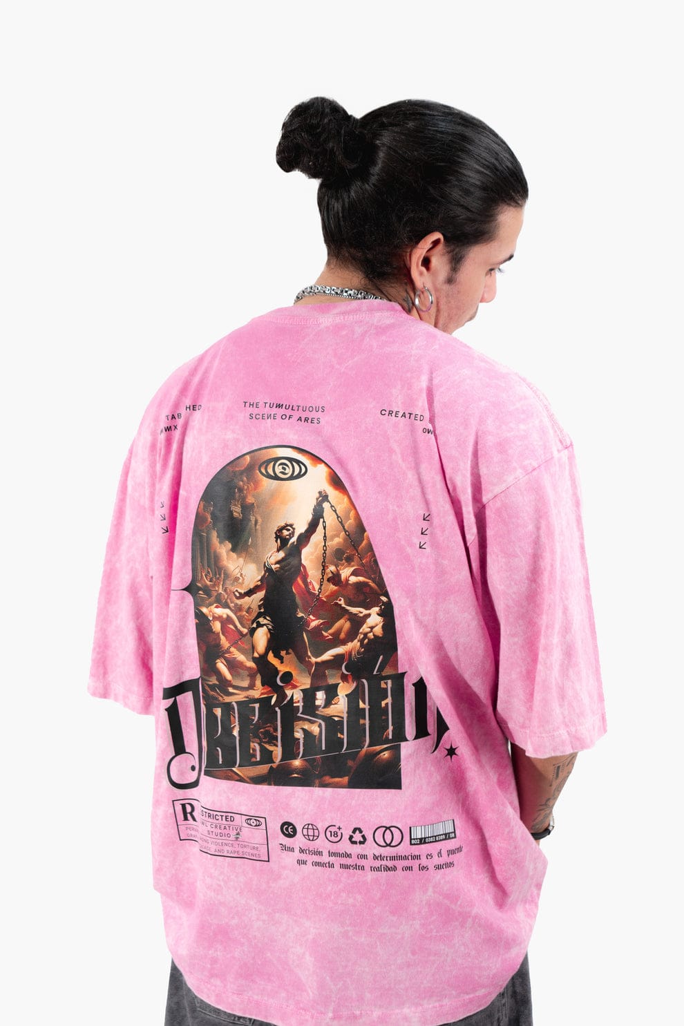 camiseta decisión wash