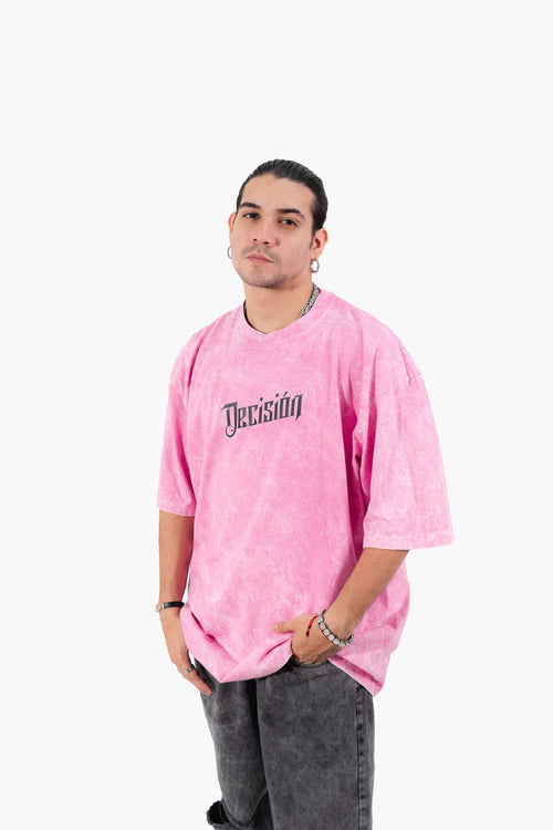 camiseta decisión wash