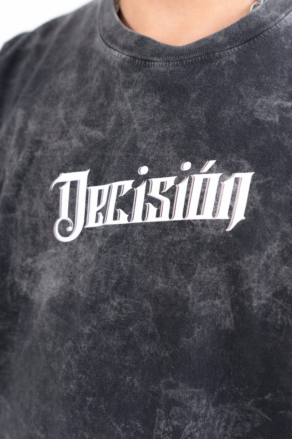 camiseta decisión wash