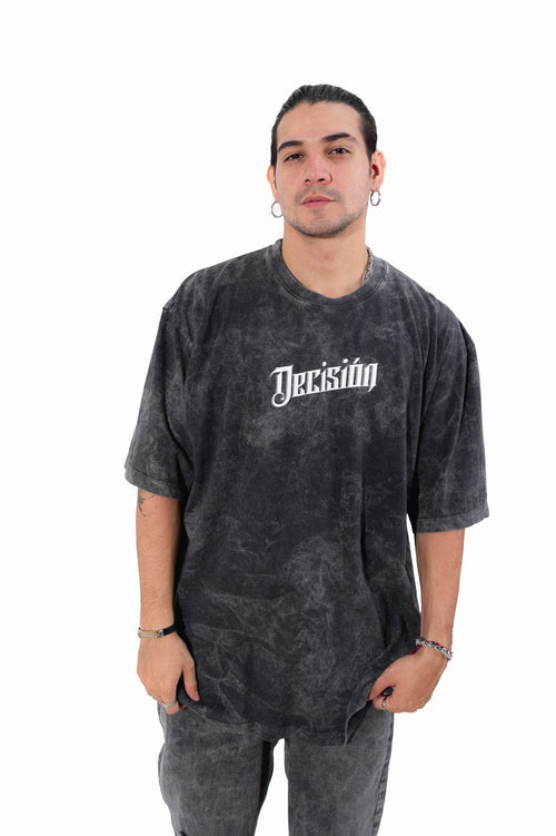 camiseta decisión wash