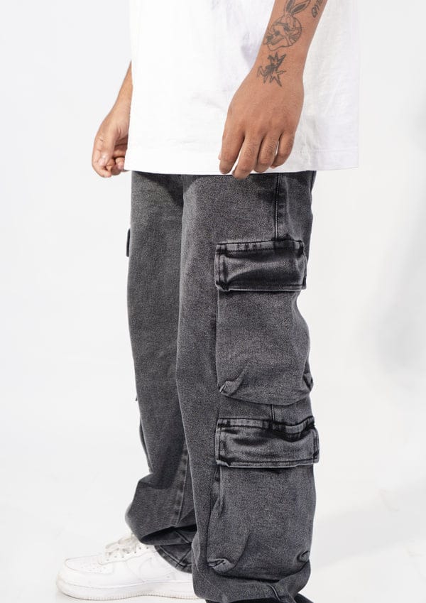 JEAN 4 BOLSILLOS NEGRO WASH